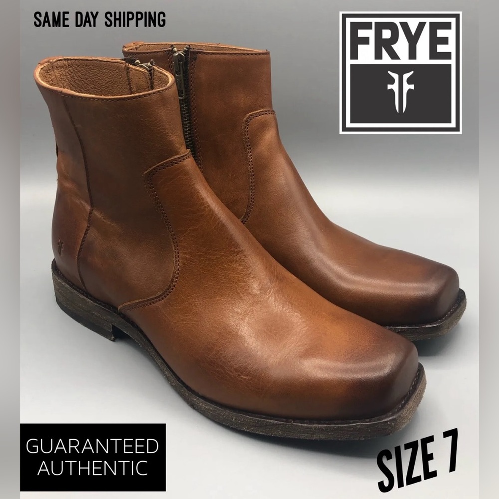 Frye Rosalie Ankle Boots, Brown, Women's 7 $298